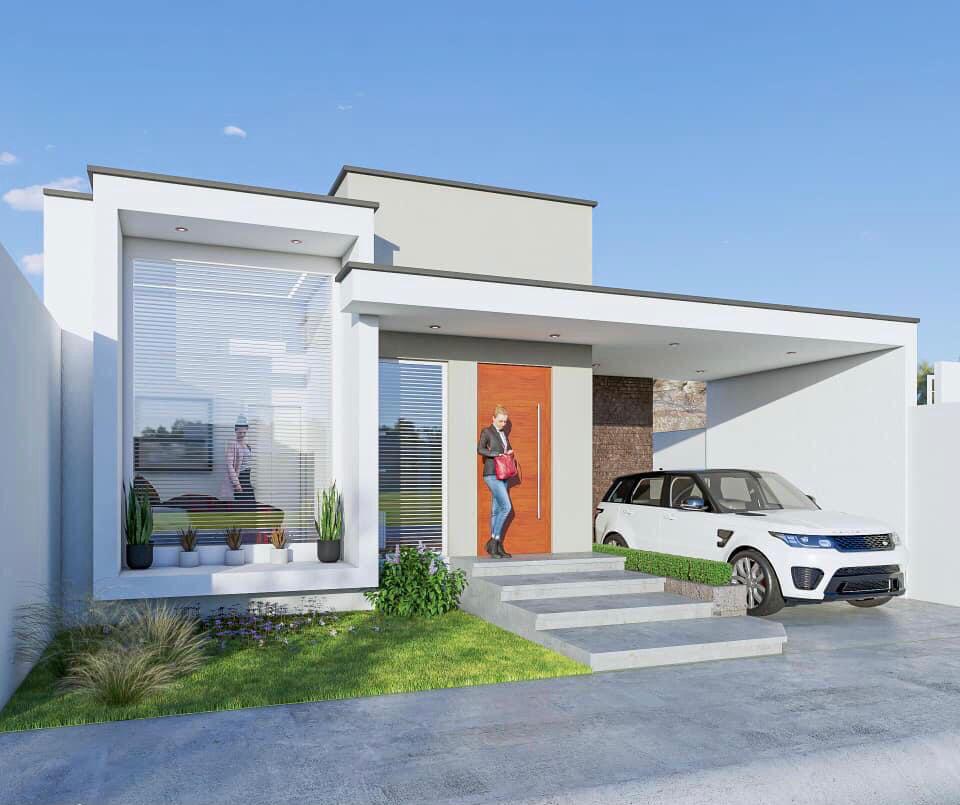Proyecto de casas minimalistas un nivel, Urbanización San Felipe-Cofresi –  Constructora del Atlantico Reynoso